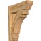 Ekena Millwork Merced Slat Rough Sawn Outlooker, Western Red Cedar, 8"W x 24"D x 28"H OUT08X24X28MRC06RWR - alternate 1